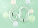 Ballon en aluminium Chiffre ''6'', 72cm, vert