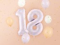 Ballon en aluminium Chiffre ''8'', 72cm, violet