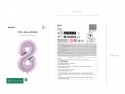 Ballon en aluminium Chiffre ''8'', 72cm, violet