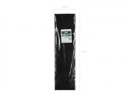 Tulle fin filet, noir, 1,5...