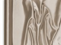 Satin lisse, or froid, 0,48 x 9m