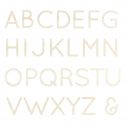 Lettre en bois alphabet - 14.5 cm