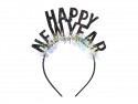 Serre-tete Happy New Year, 15,5 x 20,5 cm, noir