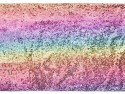 Chemin de table à paillettes, mélange de couleurs, 0,3 x 5 m