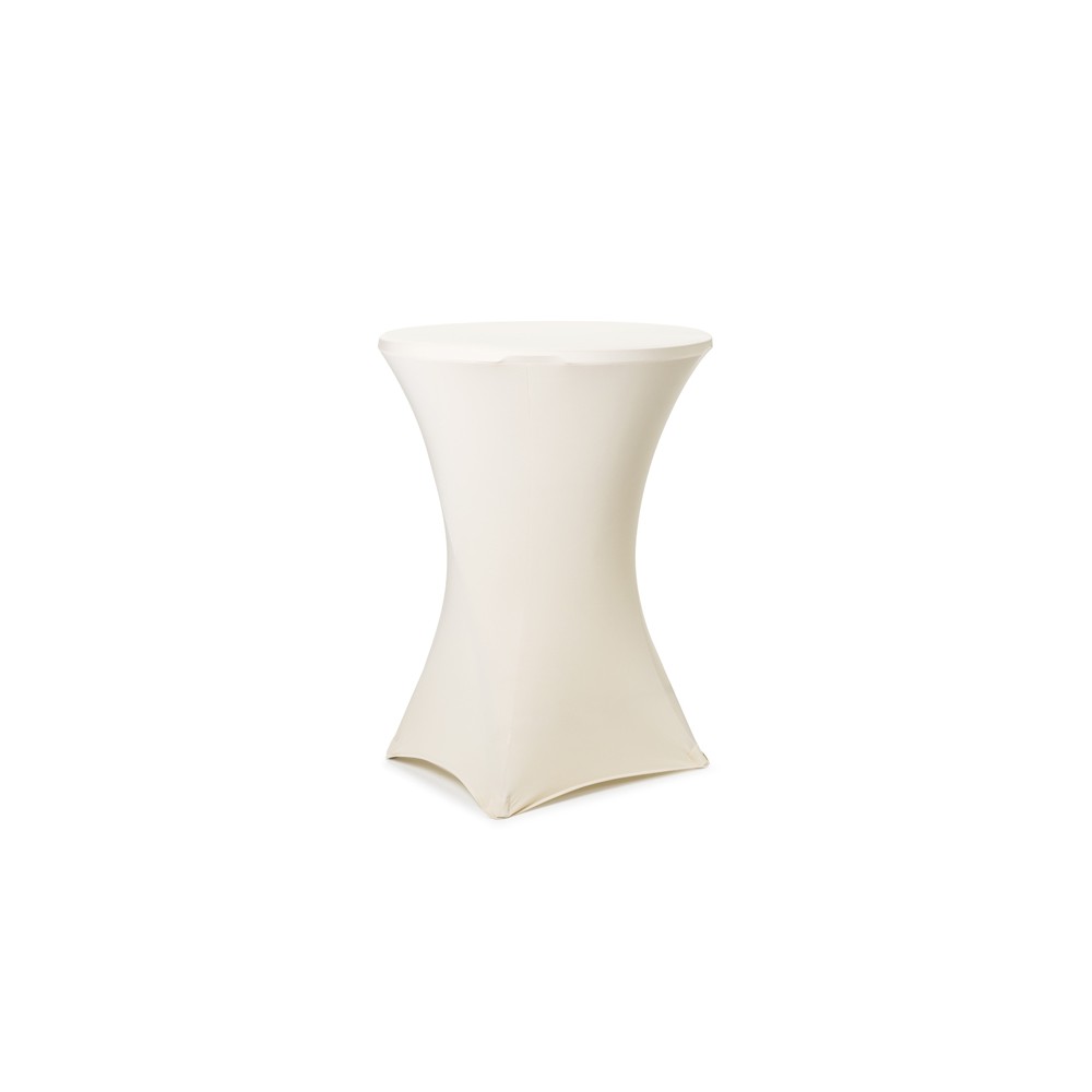 Housse de table cocktail, 80x110 cm cappuccino