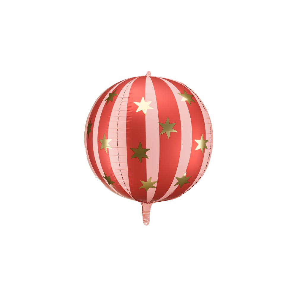 Ballon de baudruche Starry ball, 75 cm, rouge