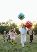 Ballon de baudruche Starry ball, 75 cm, vert