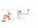 Ballon en Mylar Corgi Debout, 88x70 cm, mix