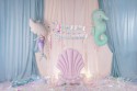 Ballon en foil Hippocampe, 47x98 cm, mix