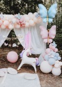Ballons en Mylar pour Guirlandes Papillons, Mix, 19x23 cm