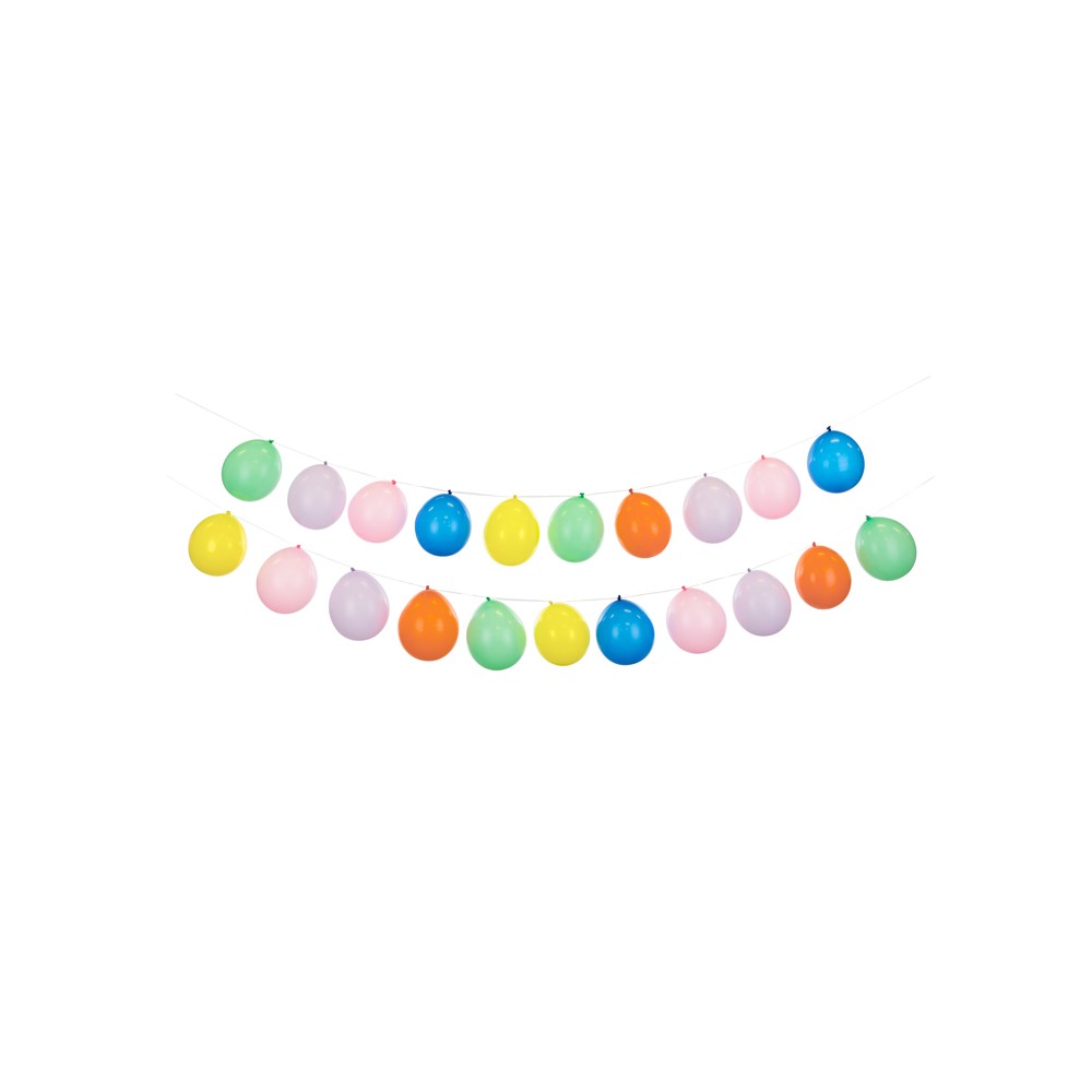 Guirlande de ballons 3en1, mix