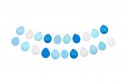 Guirlande de ballons 3en1, bleu