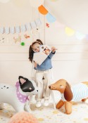 Ballon en Mylar Bulldog Debout, 75x57 cm, mix