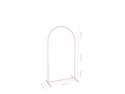 Support de fond, mini arc, rose sale, 80x150 cm