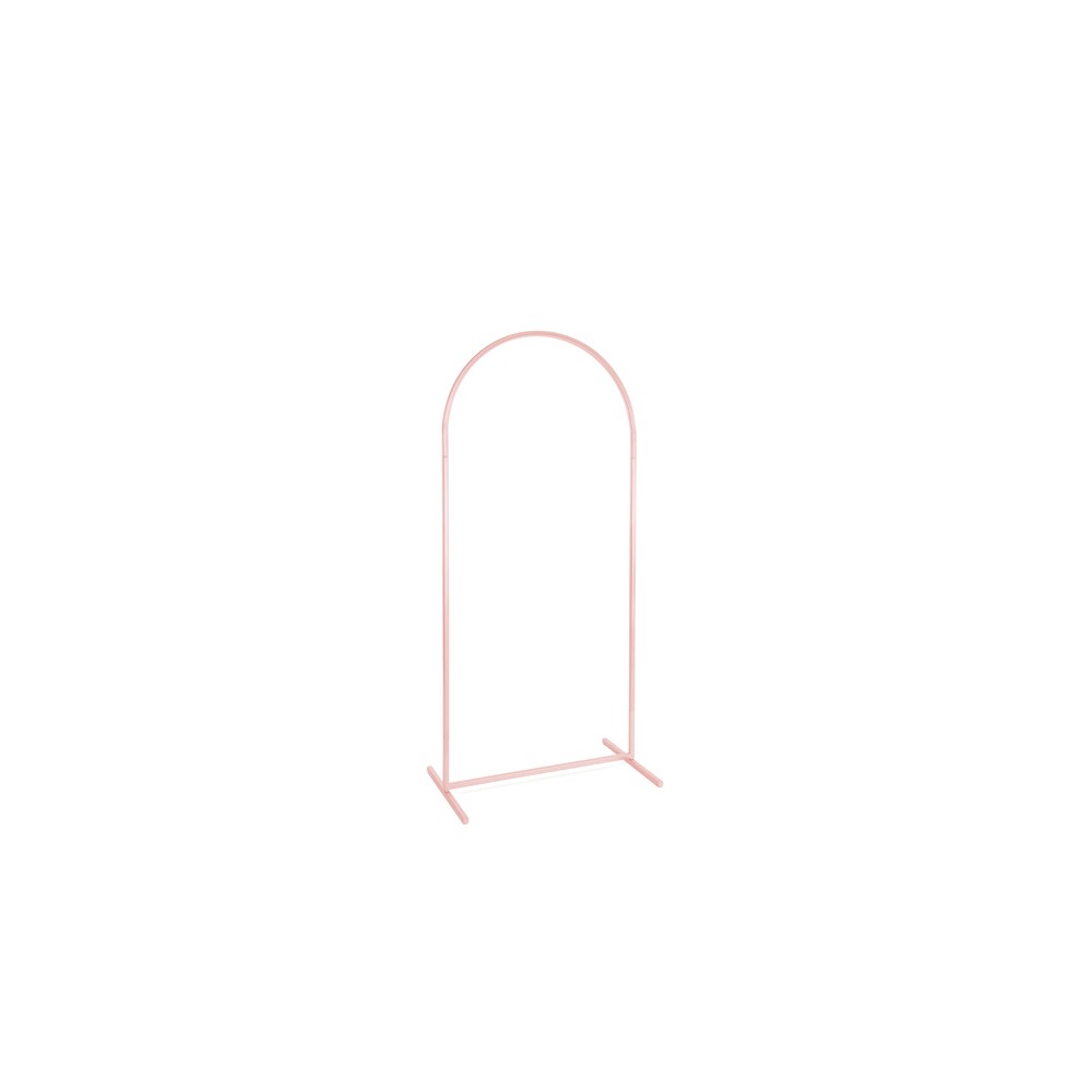 Support de fond, midi arc, rose sale, 80x180 cm