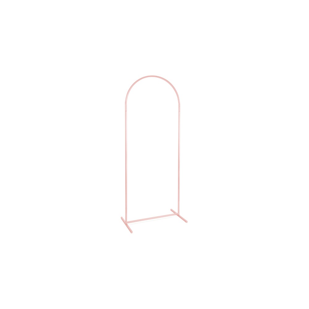 Support de fond, maxi arc, rose sale, 80x200 cm
