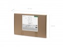 Néon LED - Chiffre '3', blanc, 50cm