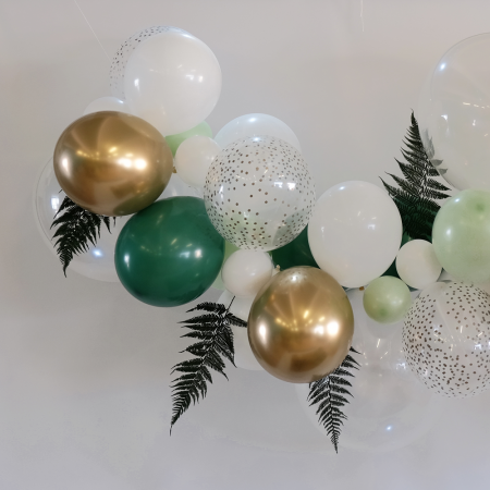 Ballon chrome doré -  30 cm