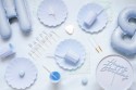 Gobelets en plastique Volant, 220 ml, bleu clair