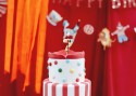 Bougie d'anniversaire Numéro 7 Losange, 5.5 cm, mix