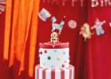 Bougie d'anniversaire Numéro 8 Losange, 5.5 cm, mix