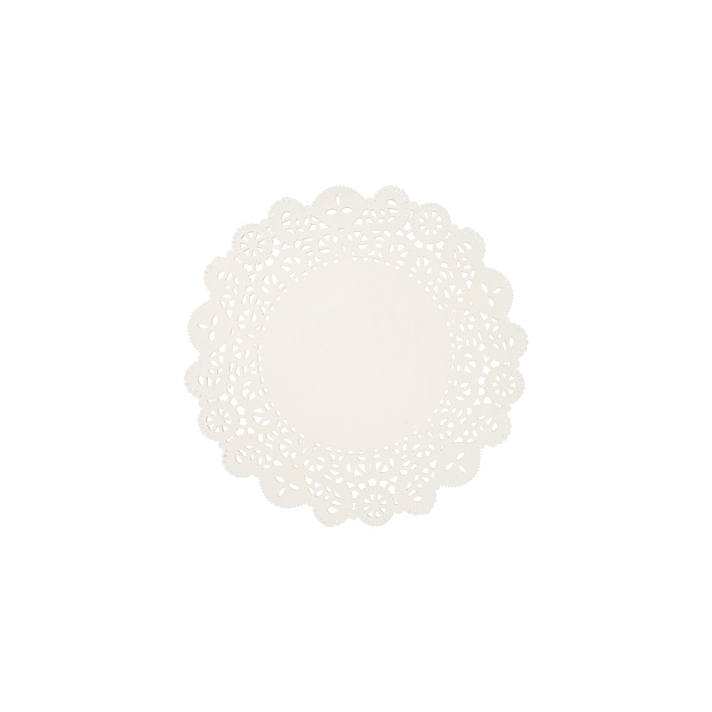 Dessous de plats blancs, diamètre env. 35,5 cm