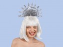 Bandeau Flocon de Neige, 30 x 28 cm, argent