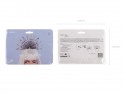 Bandeau Flocon de Neige, 30 x 28 cm, argent