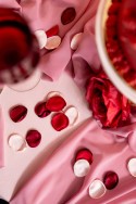 Pétales de rose en sachet, rose