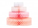 Décoration en papier de soie Gâteau, 23 cm, mélange