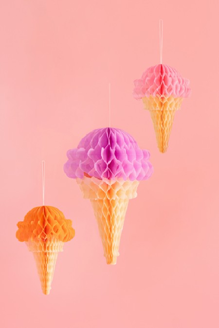 Décorations en papier de...