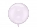 Boule ballon, 40cm, violet transparent