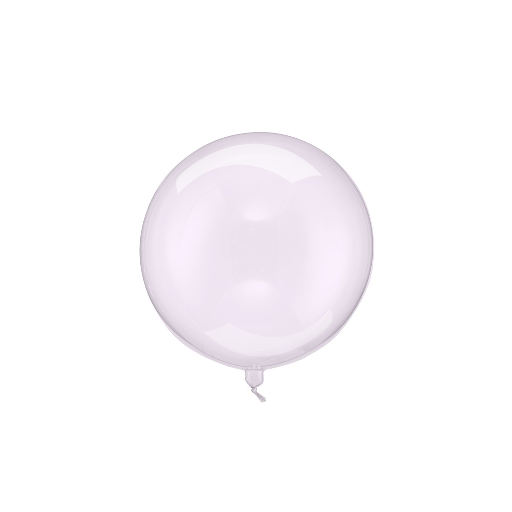 Boule ballon, 40cm, violet transparent