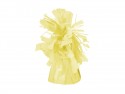 Poids de ballon, jaune clair, en feuille