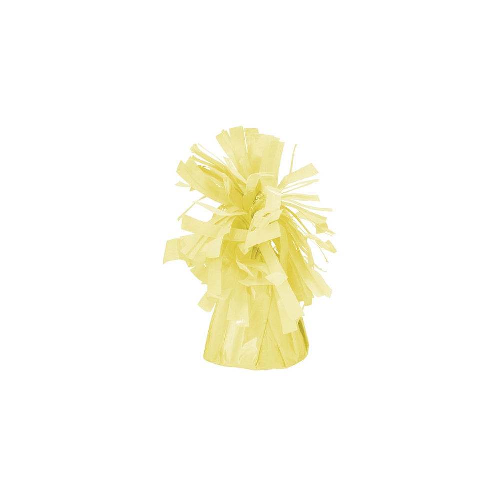 Poids de ballon, jaune clair, en feuille