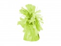 Poids de ballon, vert clair, en feuille