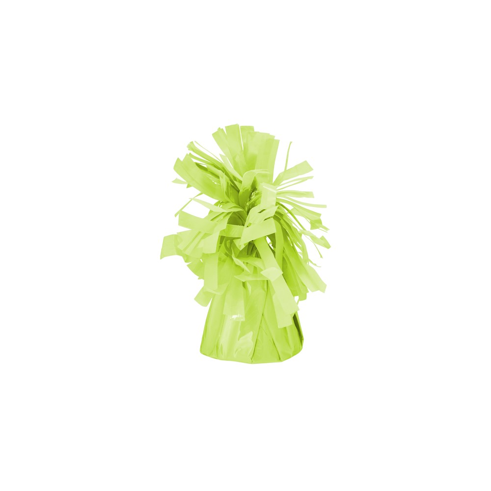 Poids de ballon, vert clair, en feuille