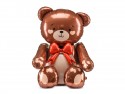 Ballon en aluminium debout Ourson, 75x84cm, mix
