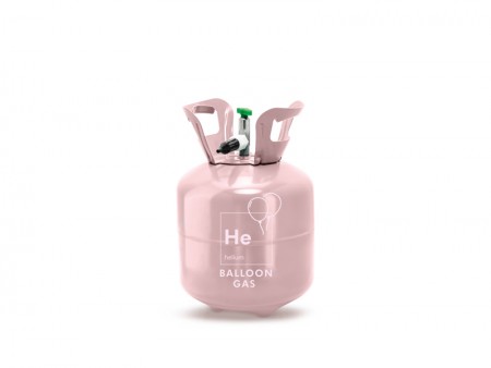 Bouteille d'hélium, rose...