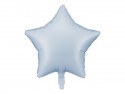Ballon en aluminium Étoile, 48cm, bleu brumeux