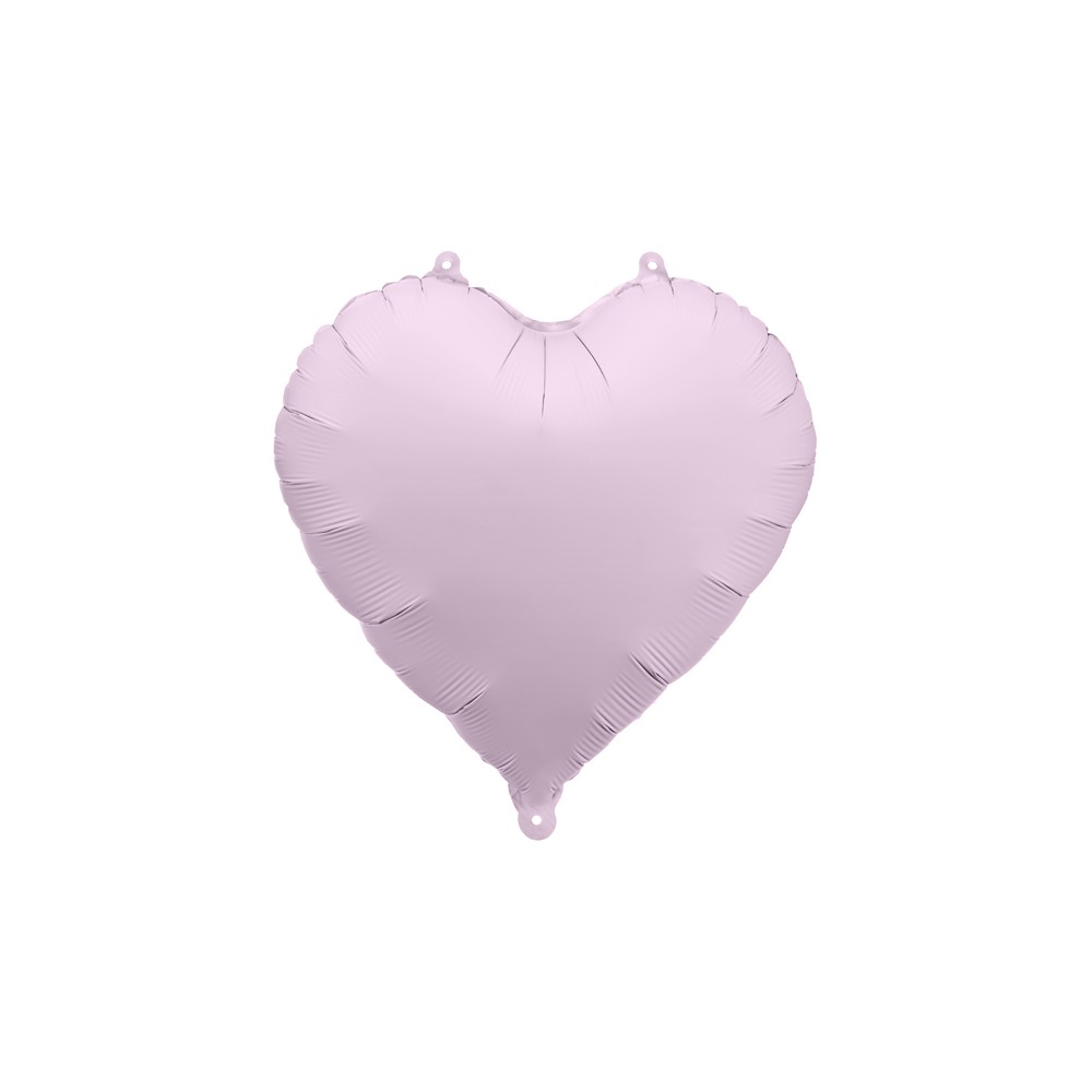 Ballon en aluminium Cœur, 45cm, violet