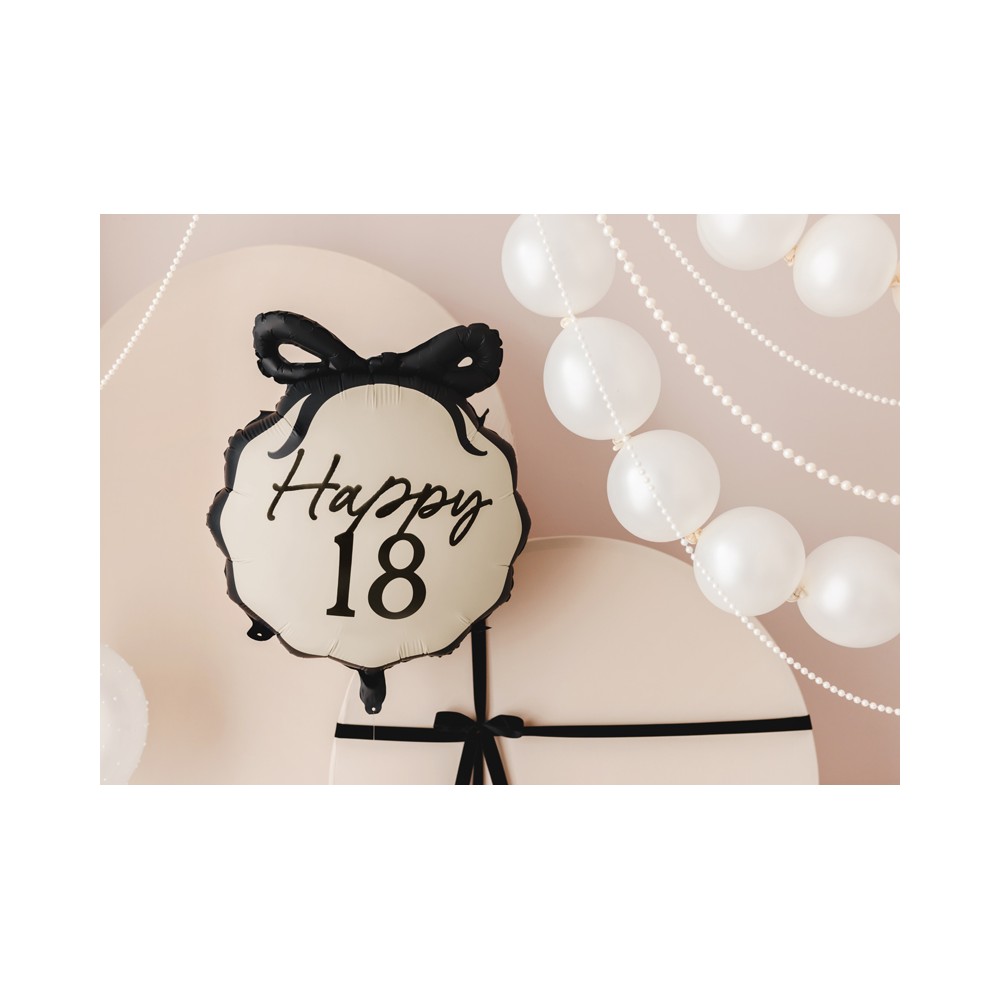 Ballon en aluminium Comprimé Happy ''18'', 47.5x45 cm, mix