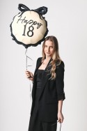 Ballon en aluminium Comprimé Happy ''18'', 47.5x45 cm, mix
