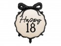 Ballon en aluminium Comprimé Happy ''18'', 47.5x45 cm, mix