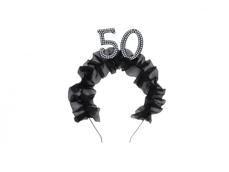 Bandeau '50' avec volant et...