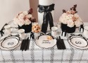 Assiettes en papier ''Hello 60'', mix, 18 cm
