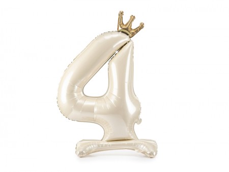 Ballon en aluminium debout...