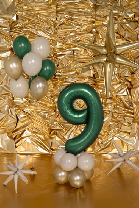 Ballon en aluminium Chiffre...