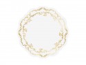 Sets de table avec Ornement doré, blanc, Ø 35,5 cm