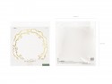 Sets de table avec Ornement doré, blanc, Ø 35,5 cm